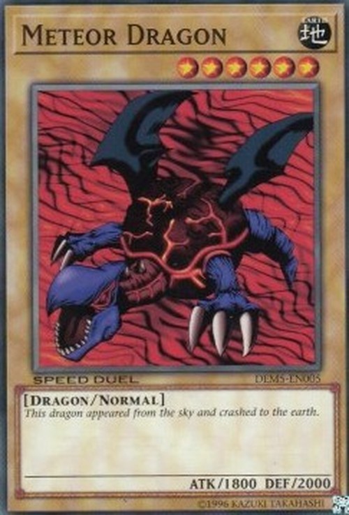 Yu-Gi-Oh! DEM5 Meteor Dragon