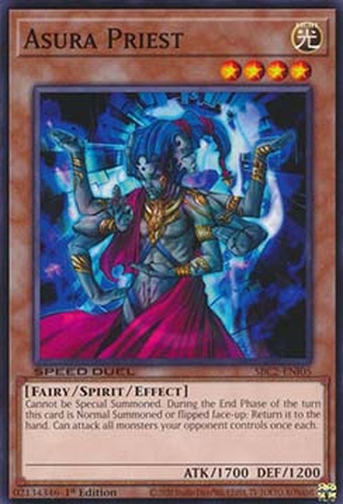 Yu-Gi-Oh! SBC2 Asura Priest (V.1 - Common)