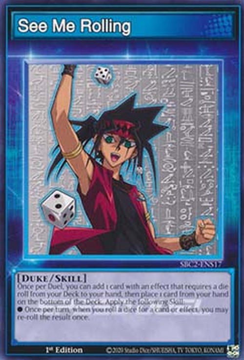 Yu-Gi-Oh! SBC2 See Me Rolling (Skill)