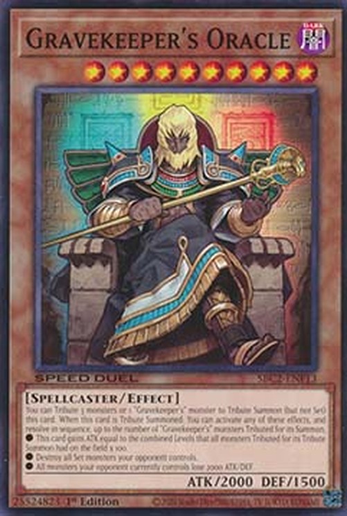 Yu-Gi-Oh! SBC2 Gravekeeper's Oracle