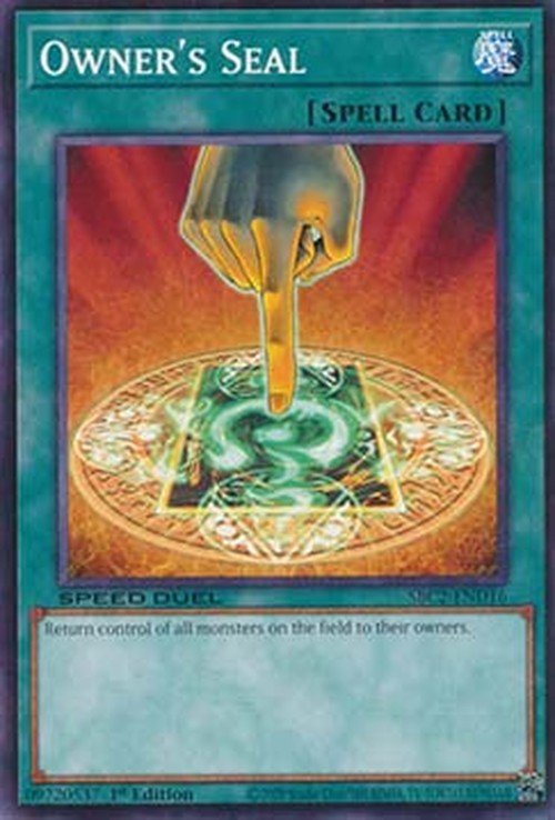 Yu-Gi-Oh! SBC2 Owner's Seal