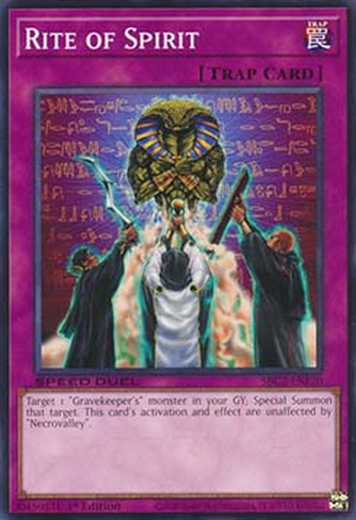 Yu-Gi-Oh! SBC2 Rite of Spirit