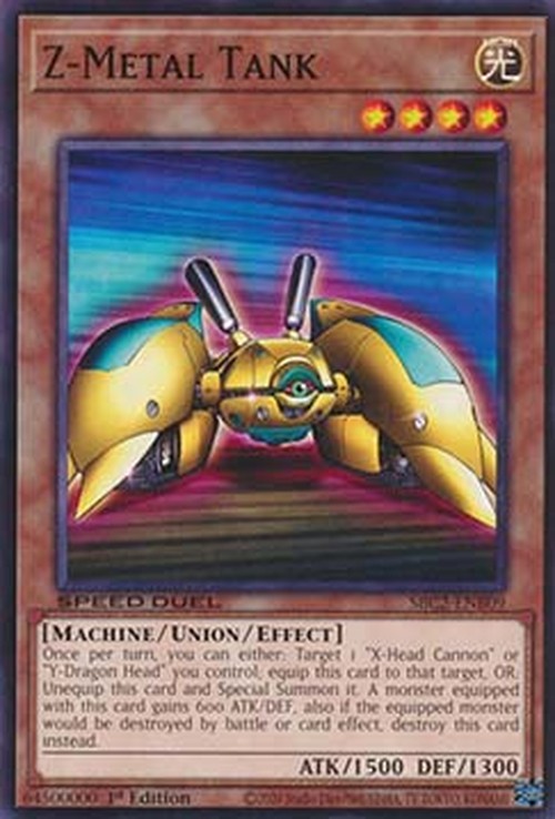 Yu-Gi-Oh! SBC2 Z-Metal Tank