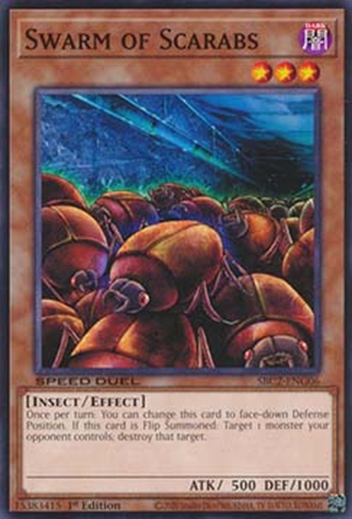 Yu-Gi-Oh! SBC2 Swarm of Scarabs