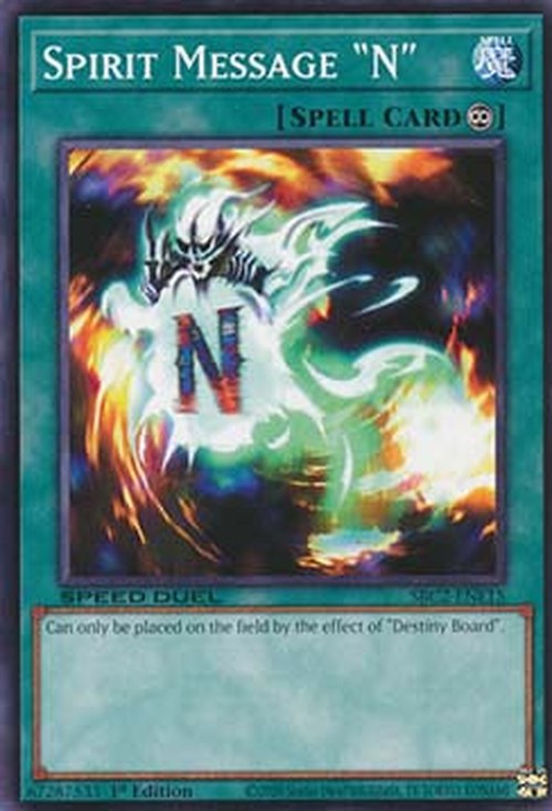 Yu-Gi-Oh! SBC2 Spirit Message "N"