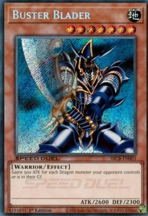 Yu-Gi-Oh! SBCB Buster Blader (V.2 - Secret Rare)