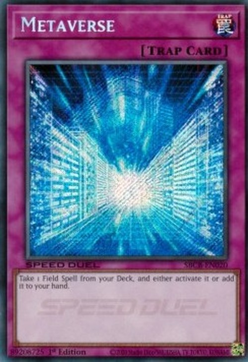 Yu-Gi-Oh! SBCB Metaverse (V.2 - Secret Rare)