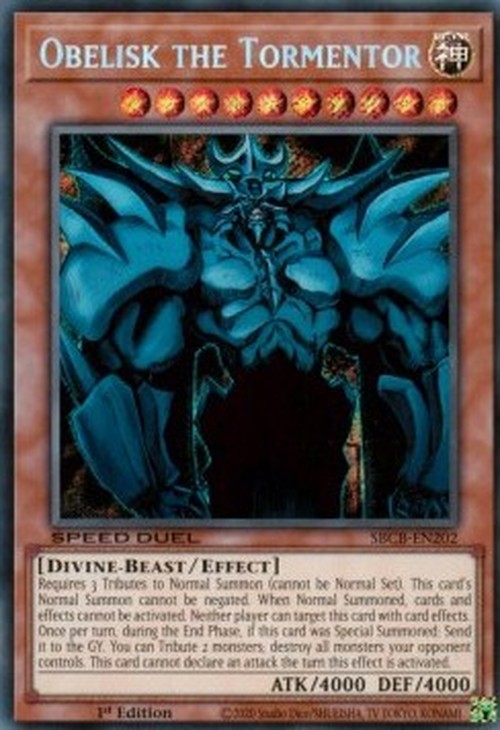 Yu-Gi-Oh! SBCB Obelisk the Tormentor