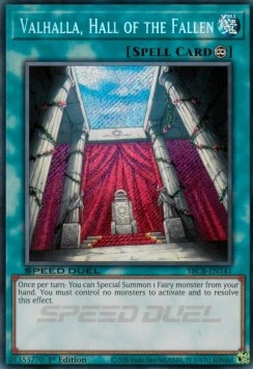 Yu-Gi-Oh! SBCB Valhalla, Hall of the Fallen (V.2 - Secret Rare)