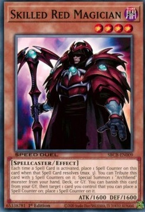 Yu-Gi-Oh! SBCB Skilled Red Magician