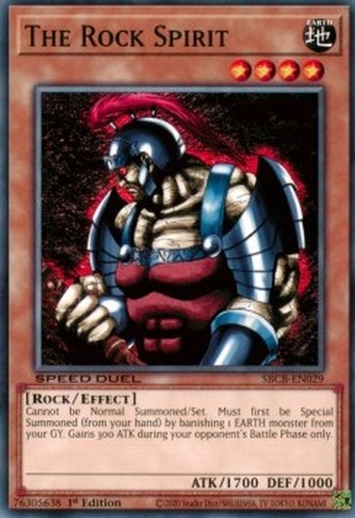 Yu-Gi-Oh! SBCB The Rock Spirit