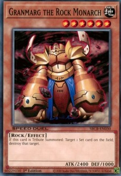 Yu-Gi-Oh! SBCB Granmarg the Rock Monarch