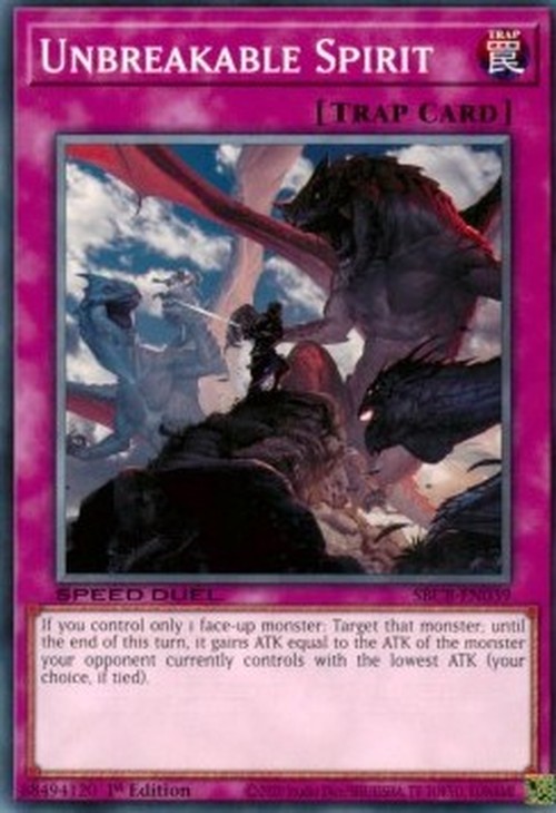 Yu-Gi-Oh! SBCB Unbreakable Spirit