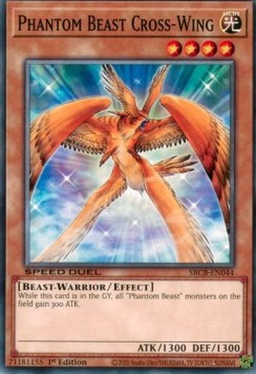 Yu-Gi-Oh! SBCB Phantom Beast Cross-Wing