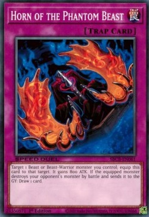 Yu-Gi-Oh! SBCB Horn of the Phantom Beast