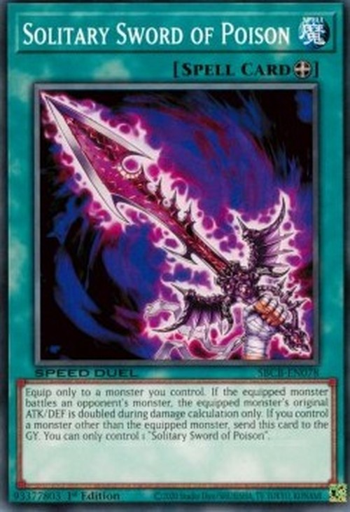 Yu-Gi-Oh! SBCB Solitary Sword of Poison