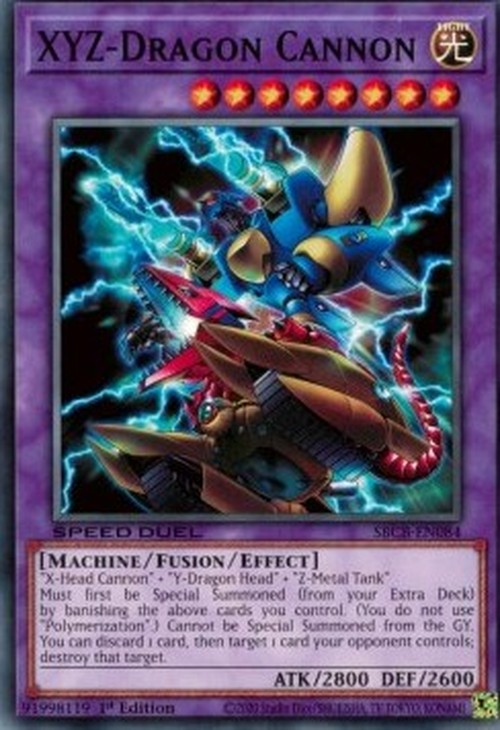 Yu-Gi-Oh! SBCB XYZ-Dragon Cannon