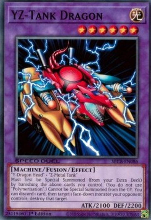 Yu-Gi-Oh! SBCB YZ-Tank Dragon