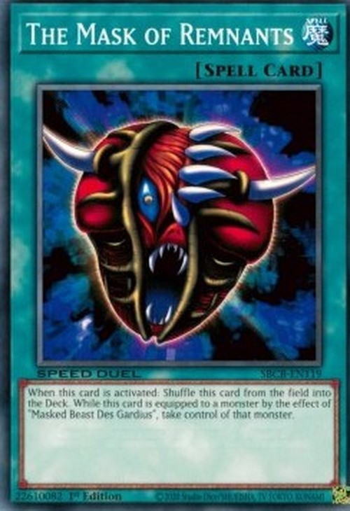 Yu-Gi-Oh! SBCB The Mask of Remnants
