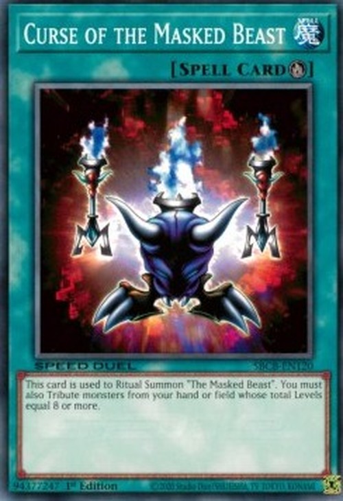 Yu-Gi-Oh! SBCB Curse of the Masked Beast