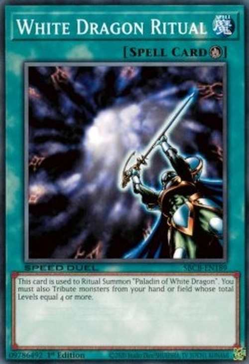 Yu-Gi-Oh! SBCB White Dragon Ritual