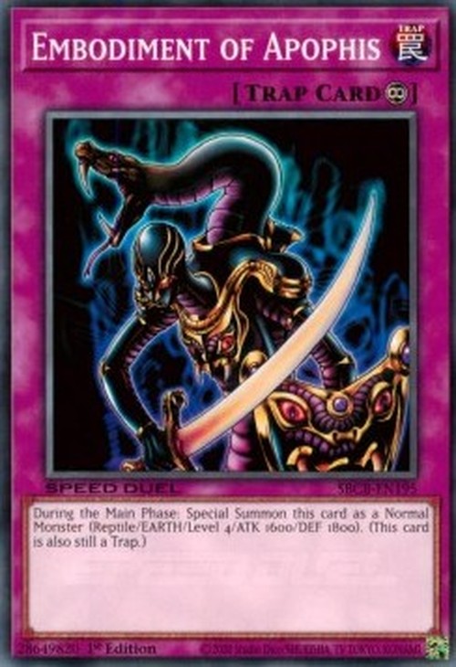 Yu-Gi-Oh! SBCB Embodiment of Apophis