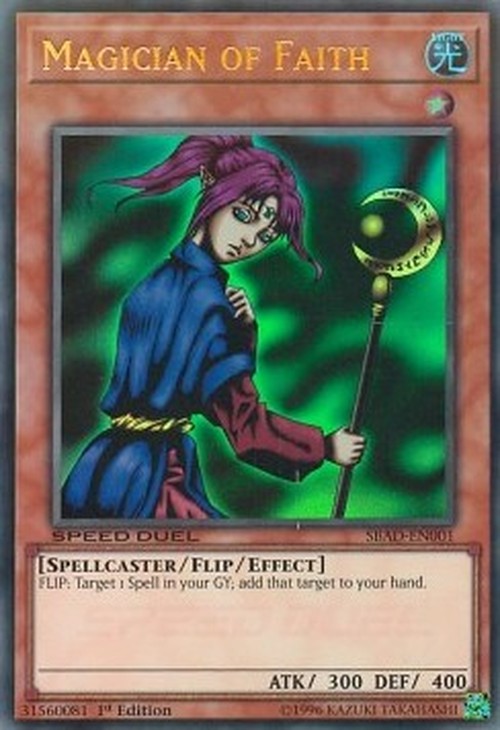 Yu-Gi-Oh! SBAD Magician of Faith