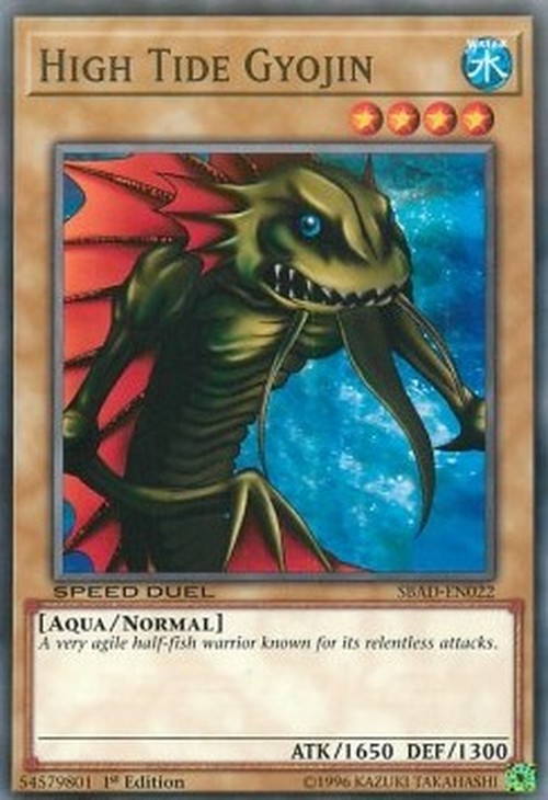 Yu-Gi-Oh! SBAD High Tide Gyojin