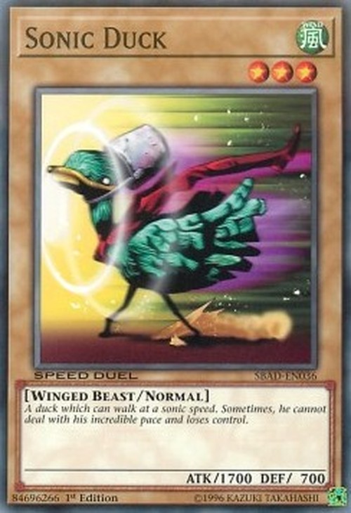 Yu-Gi-Oh! SBAD Sonic Duck
