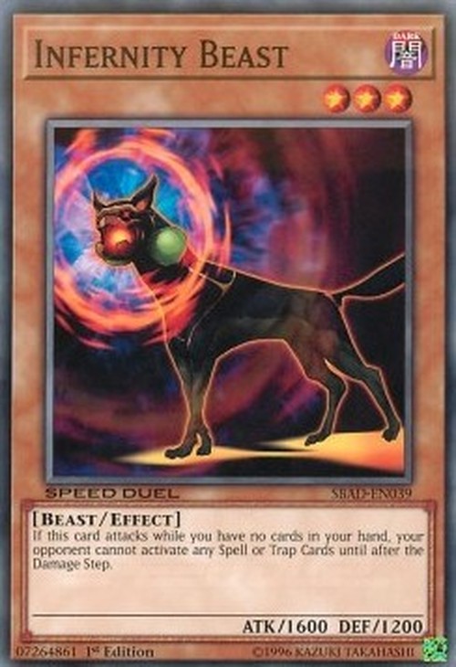 Yu-Gi-Oh! SBAD Infernity Beast