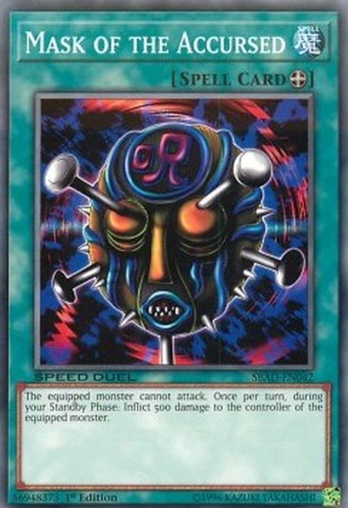 Yu-Gi-Oh! SBAD Mask of the Accursed