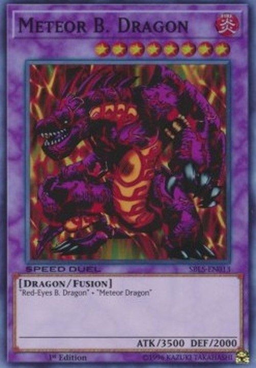 Yu-Gi-Oh! SBLS Meteor Black Dragon