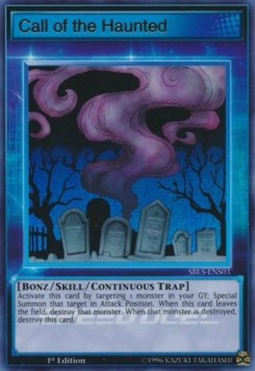 Yu-Gi-Oh! SBLS Call of the Haunted (Skill)