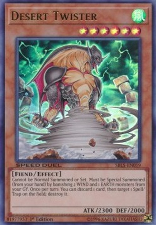 Yu-Gi-Oh! SBLS Desert Twister