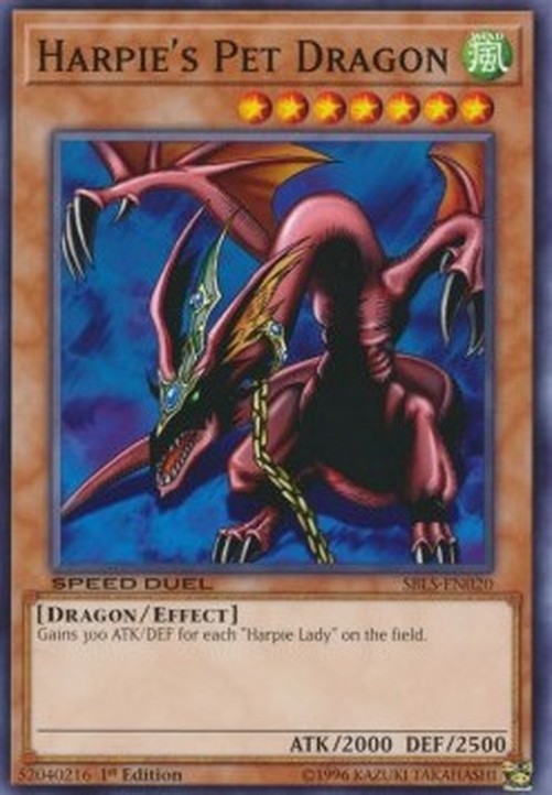 Yu-Gi-Oh! SBLS Harpie's Pet Dragon