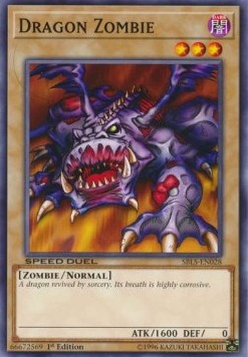 Yu-Gi-Oh! SBLS Dragon Zombie