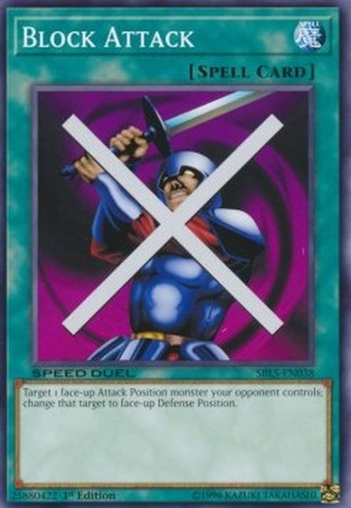 Yu-Gi-Oh! SBLS Block Attack