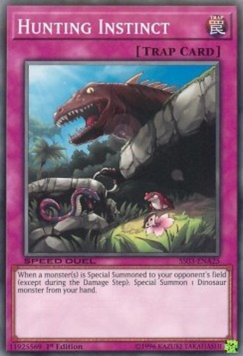 Yu-Gi-Oh! SS03 Hunting instinct