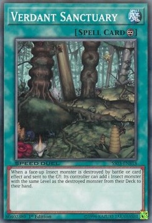 Yu-Gi-Oh! SS03 Verdant Sanctuary
