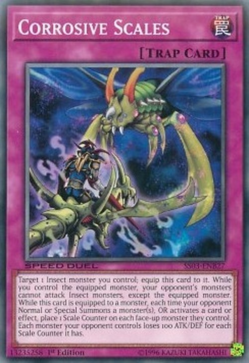Yu-Gi-Oh! SS03 Corrosive Scales
