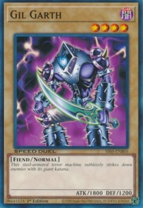 Yu-Gi-Oh! SS05 Gil Garth
