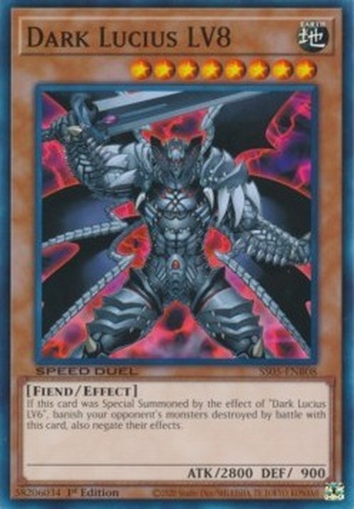 Yu-Gi-Oh! SS05 Dark Lucius LV8