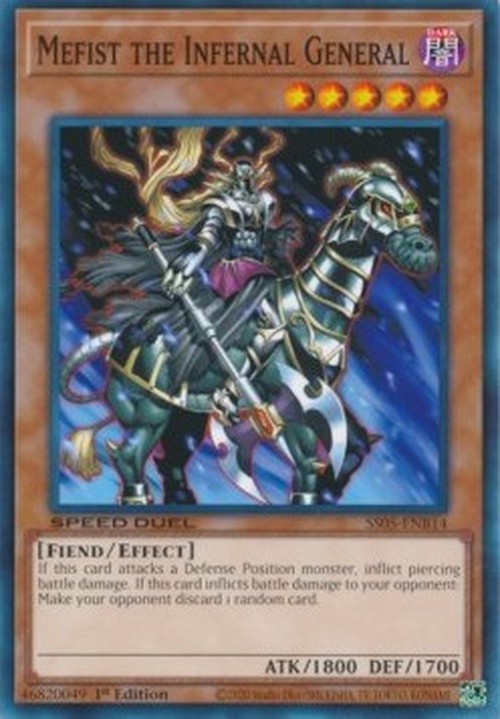 Yu-Gi-Oh! SS05 Mefist the Infernal General