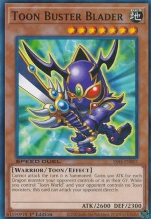 Yu-Gi-Oh! SS04 Toon Buster Blader