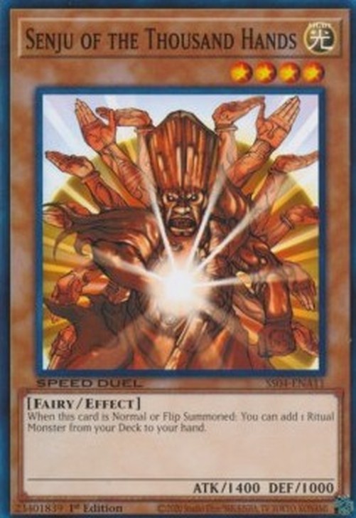 Yu-Gi-Oh! SS04 Senju of the Thousand Hands
