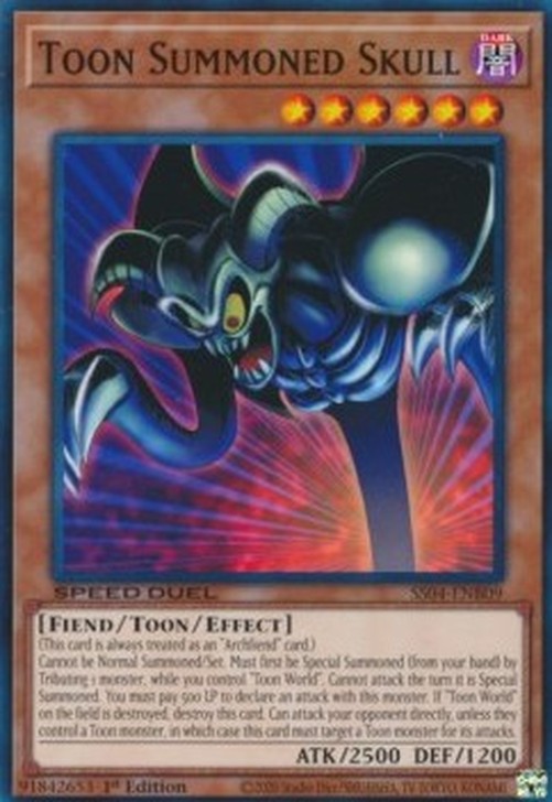 Yu-Gi-Oh! SS04 Toon Summoned Skull