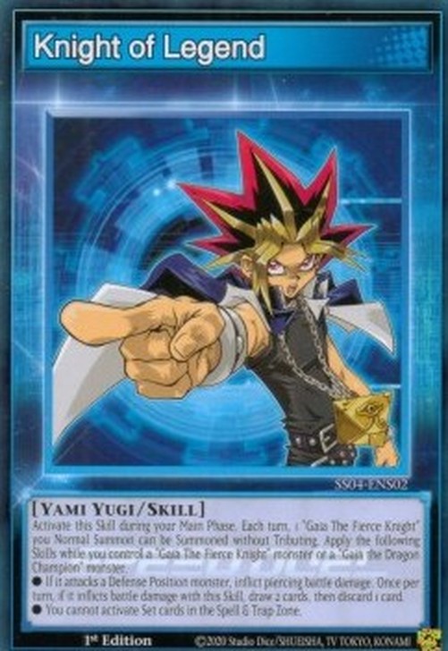Yu-Gi-Oh! SS04 Knight of Legend (Skill)