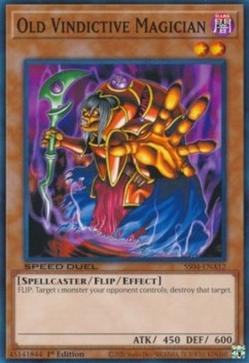 Yu-Gi-Oh! SS04 Old Vindictive Magician