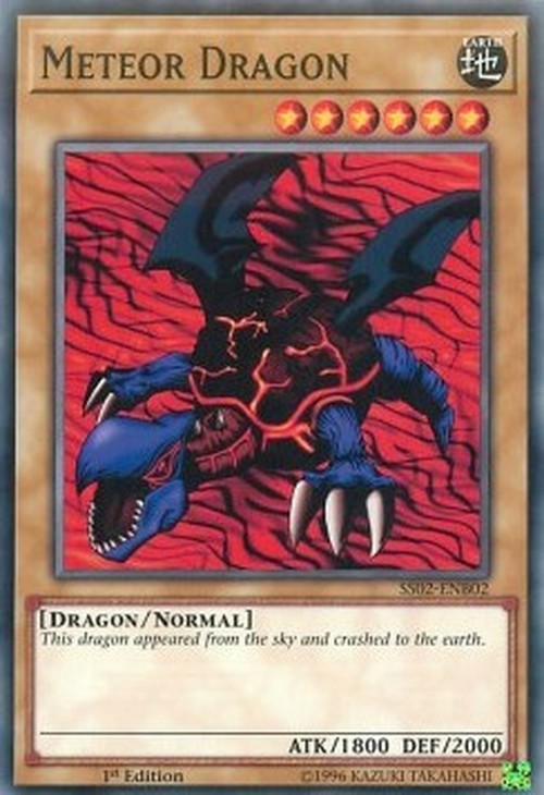 Yu-Gi-Oh! SS02 Meteor Dragon
