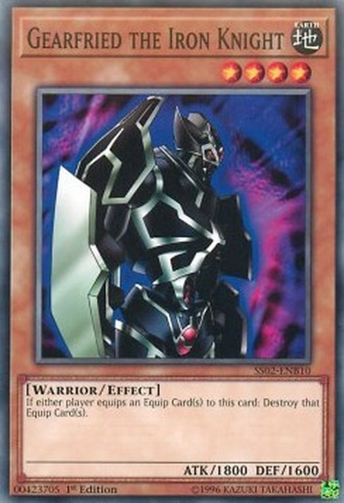 Yu-Gi-Oh! SS02 Gearfried the Iron Knight